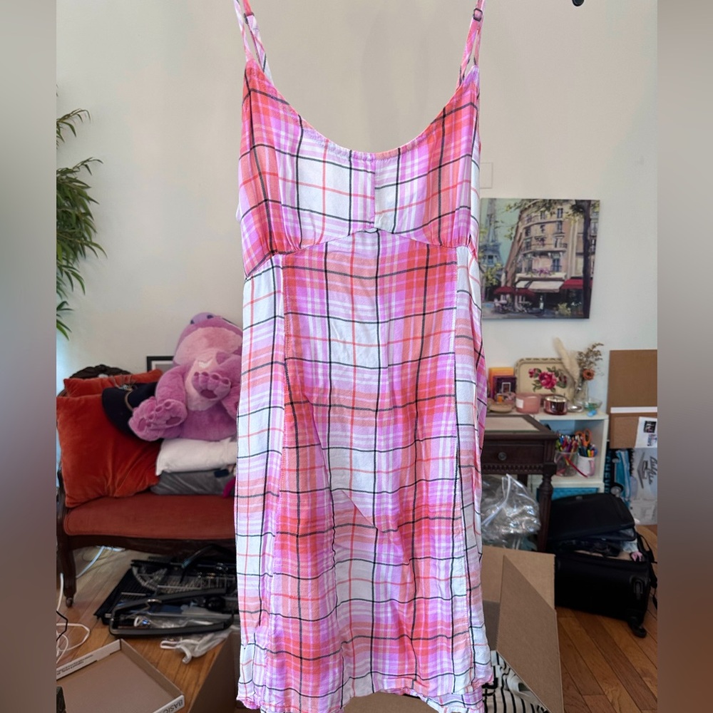 Abound coral slip dress